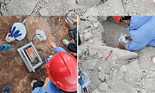 云南怒江某礦山爆破振動(dòng)監(jiān)測(cè)案例