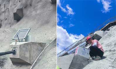 金沙江某水電站邊坡自動化爆破振動監(jiān)測